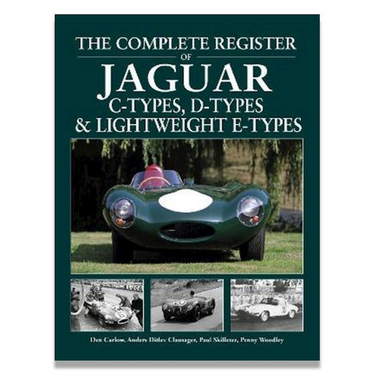 The Complete Register of Jaguar: C-Types, D-types & Lightweight E-types image 0