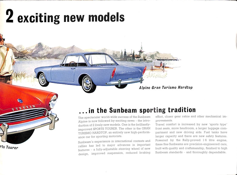 Sunbeam Alpine Series III Car Sales Brochure 945 H 1963 image 6