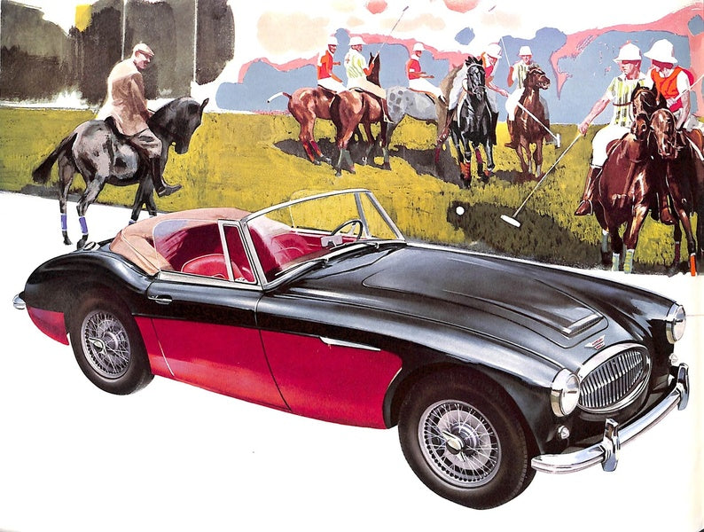 Austin Healey 3000 Car Sales Brochure 1964 #2035 image 3