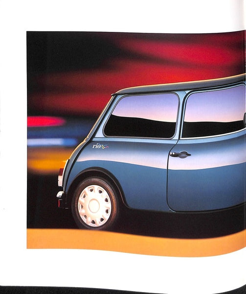 Rover Mini Rio Car Sales Brochure 1993 #4477 image 1