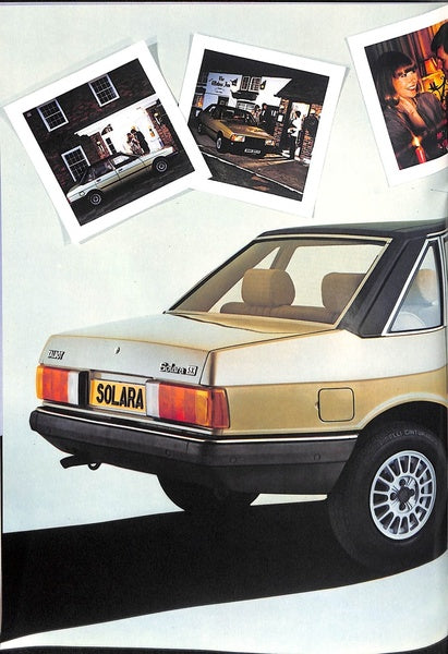 Talbot Solara Car Sales Brochure 1980 #C9596 image 9
