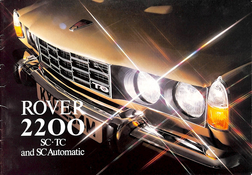 1974 Rover 2200 Brochure image 0