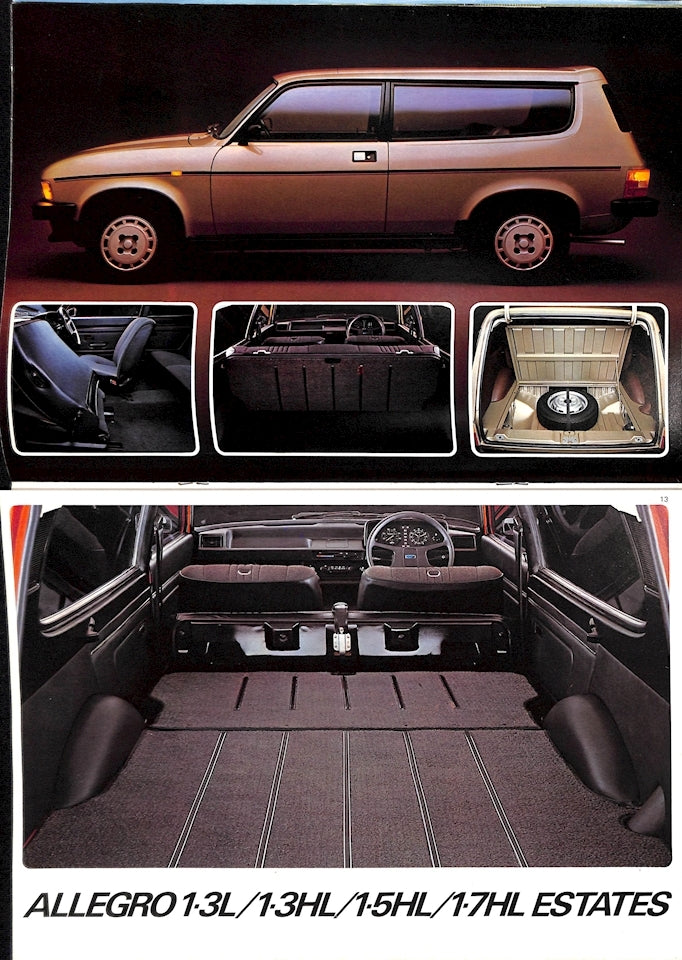 Austin Allegro 3 Car Sales Brochure 3331/D 1980 image 3