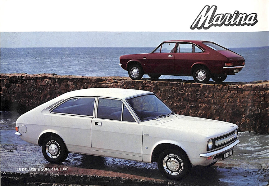Morris Marina Car Sales Brochure 2824 1972 image 3