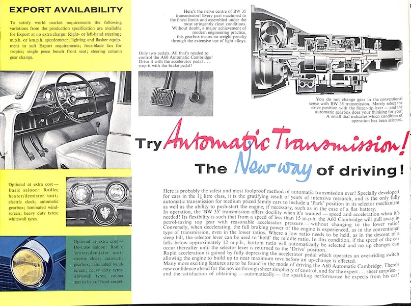 1963 Austin Cambridge Brochure image 9