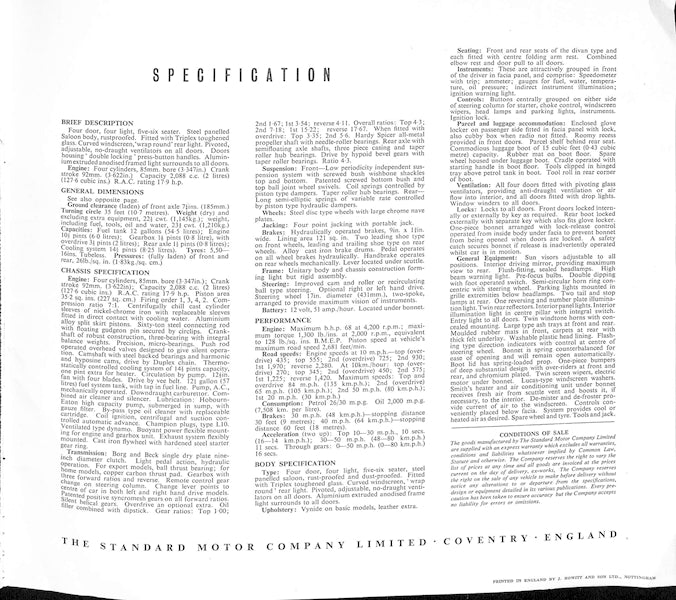 1955 Standard Vanguard III Brochure image 12