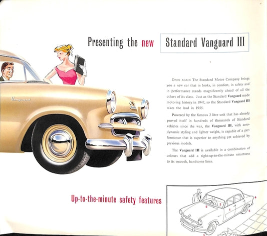 1955 Standard Vanguard III Brochure image 1