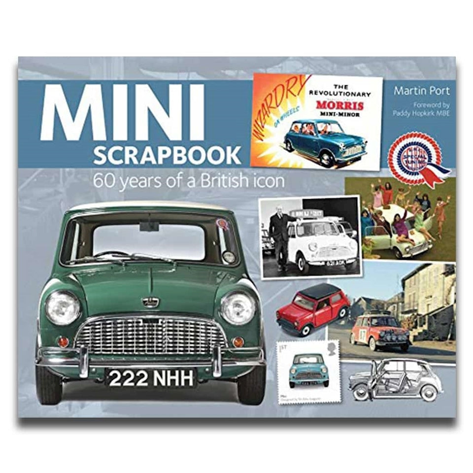MINI SCRAPBOOK 60年のイギリスのアイコン Mini Scrapbook: 60 years of a British icon – Motormedia