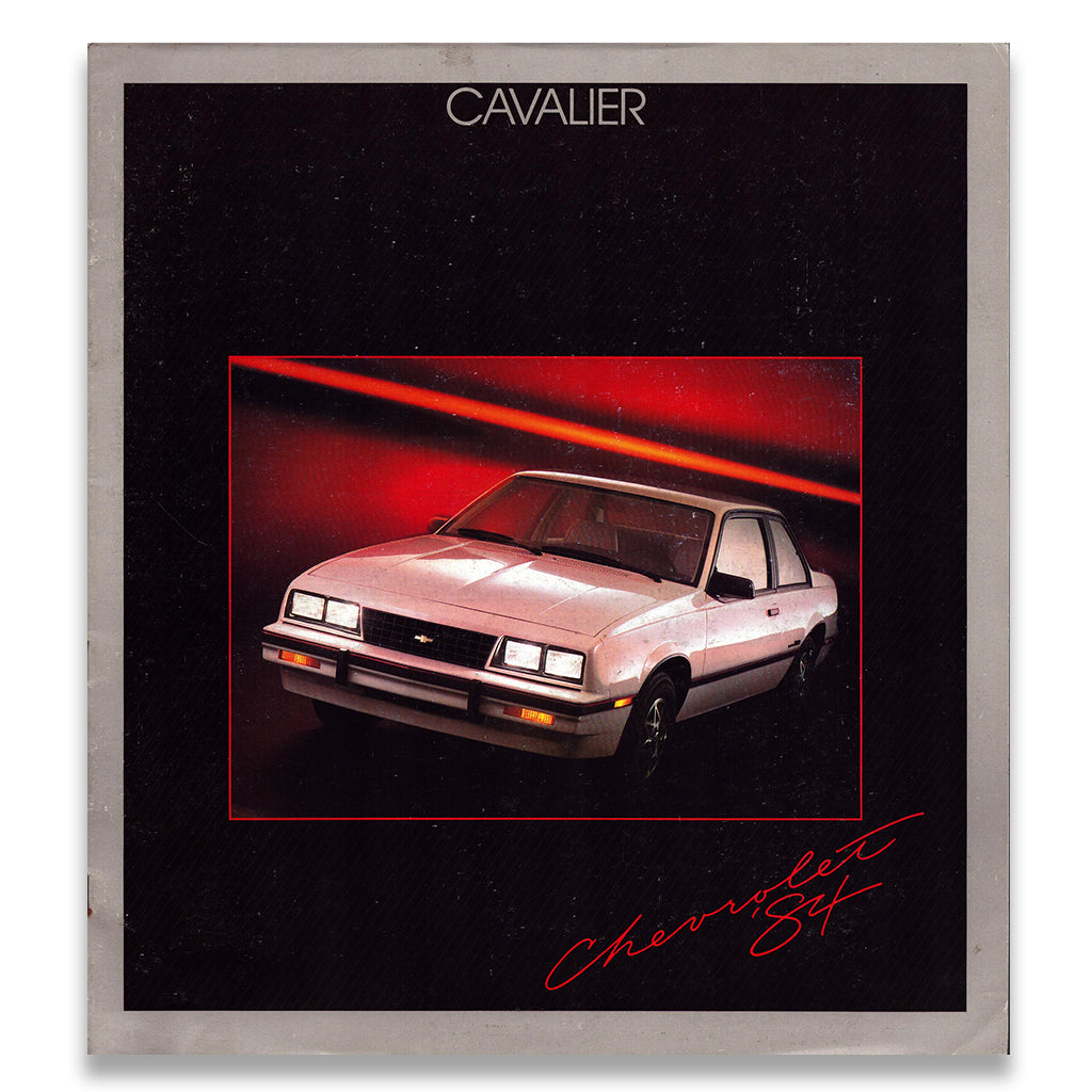 Chevrolet Cavalier Car Sales Brochure #4345 1983