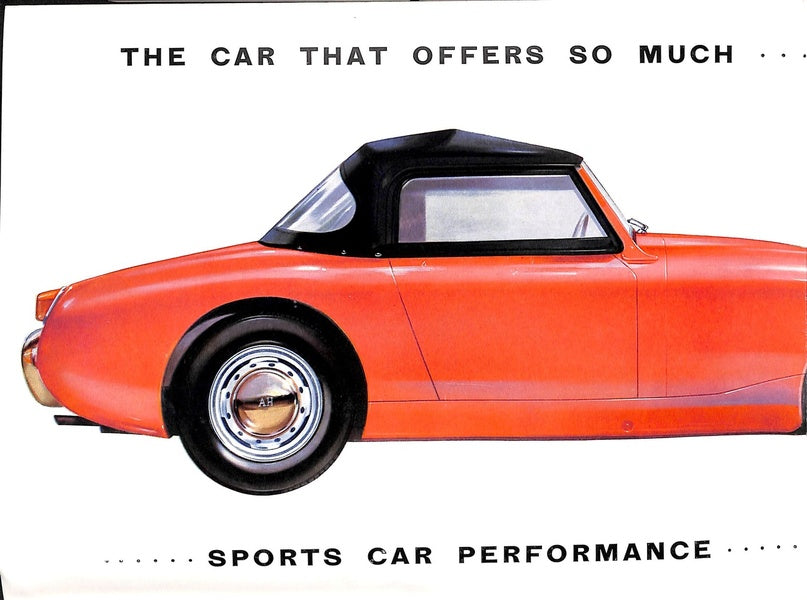 Austin Healey Sprite 'Frogeye' Car Sales Brochure 1960 #1590 image 3