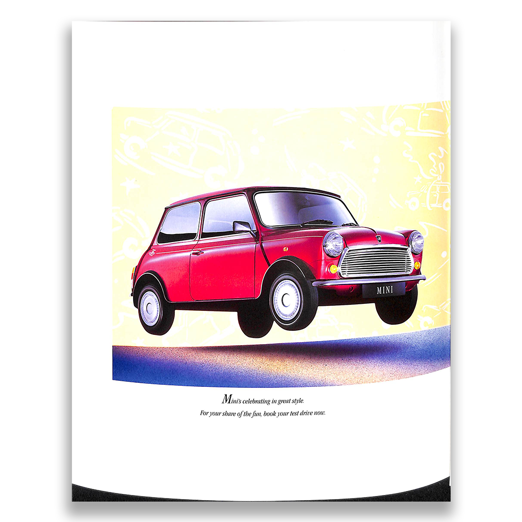 Rover Mini 35 Car Sales Brochure 1994 #4577