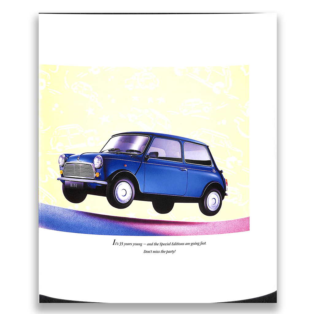 Rover Mini 35 Car Sales Brochure 1994 #4577