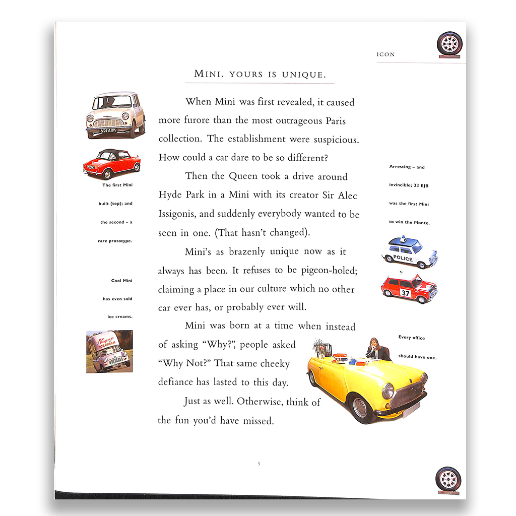 Rover Mini Car Sales Range Brochure 1995 #4898