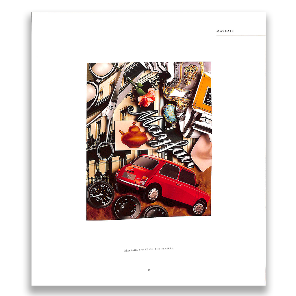 Rover Mini Car Sales Range Brochure 1995 #4898