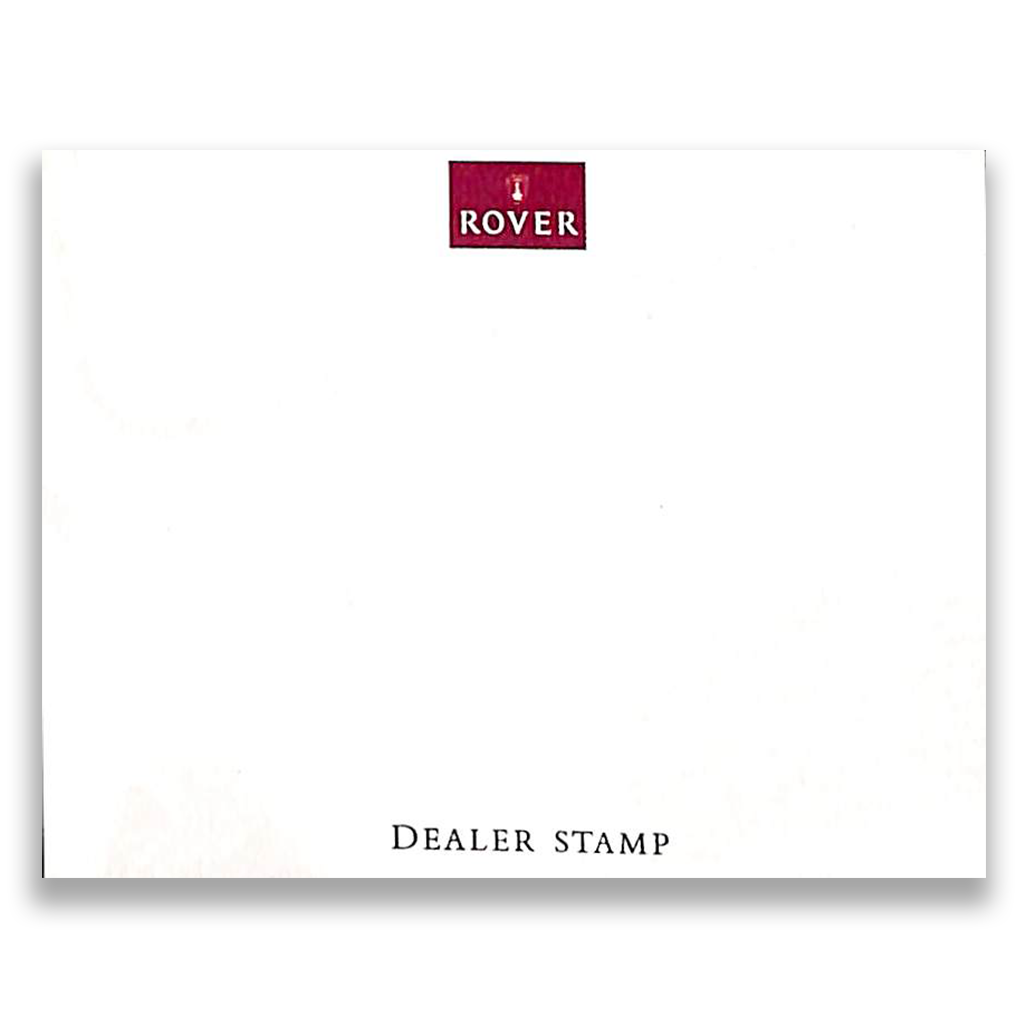 Rover Mini Car Sales Range Brochure 1995 #4898