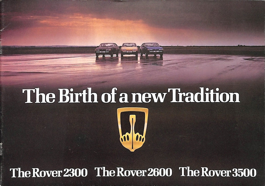 Rover SD1 Brochure #3255A 1977 image 0