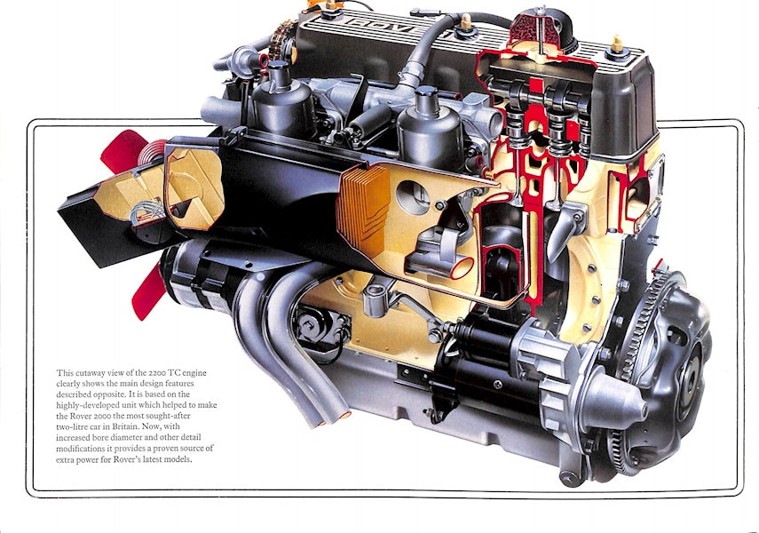 1974 Rover 2200 Brochure image 3