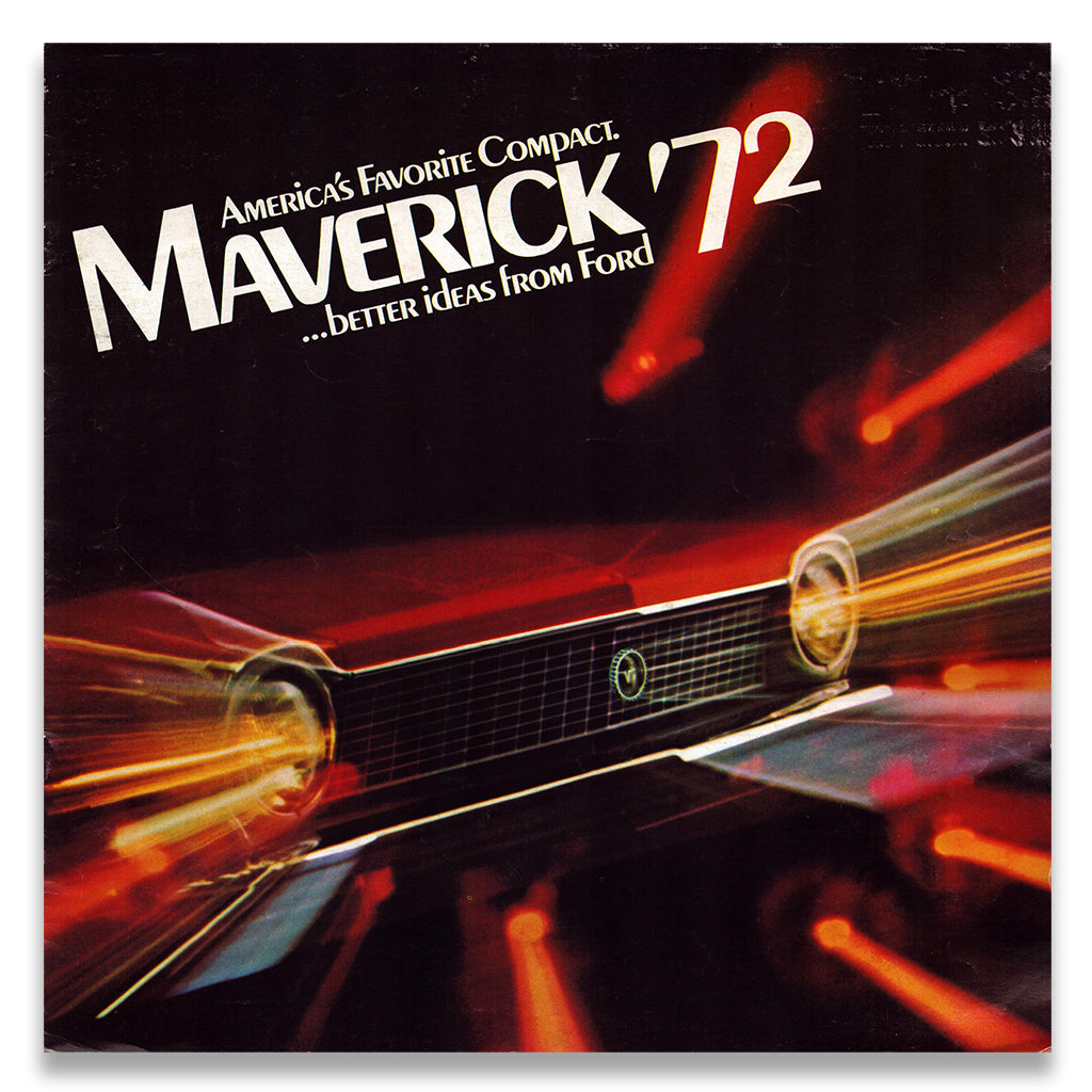 Ford Maverick Car Sales Brochure #5308 1972