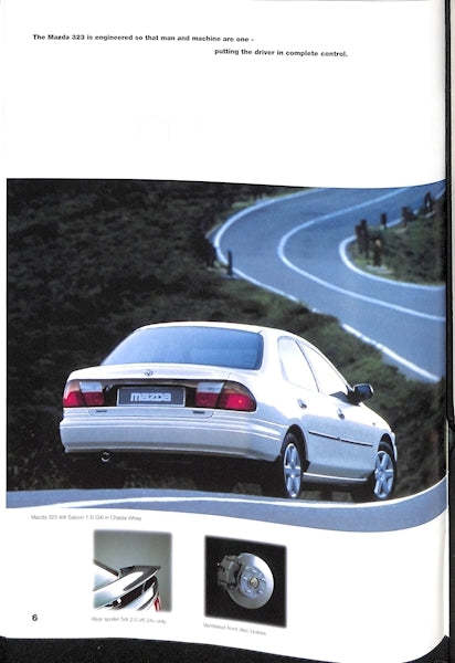Mazda 323 Car Sales Brochure 879 1/97 image 5