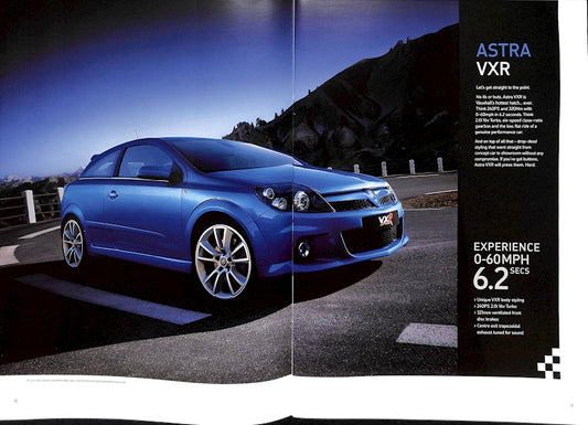 Vauxhall VXR Car Sales Brochure VM0505746 2005 image 1