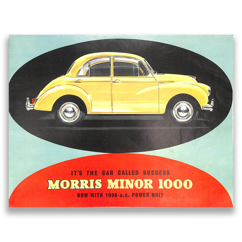 Morris Minor 1000 Car Sales Brochure #62138 1962