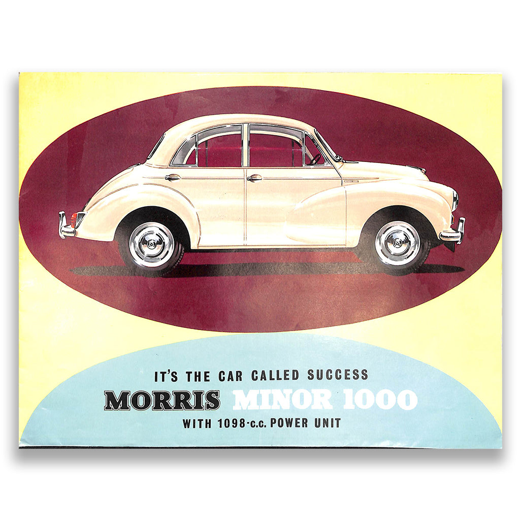 Morris Minor 1000 Car Sales Brochure #6367 1963