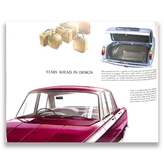 Rover 2000 Saloon Car Sales Brochure #644/A 1963
