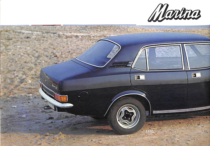 Morris Marina Car Sales Brochure 2824 1972 image 11