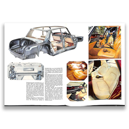 Rover 1968 Range Car Sales Brochure #722