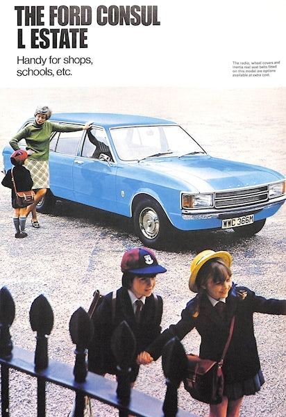 Ford Consul Car Sales Brochure FA704 1974 image 7