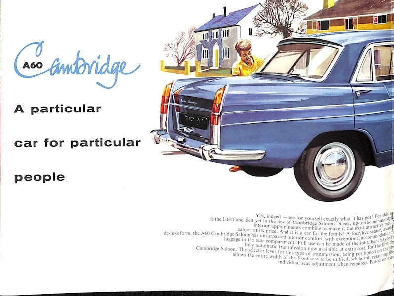 1963 Austin Cambridge Brochure image 5