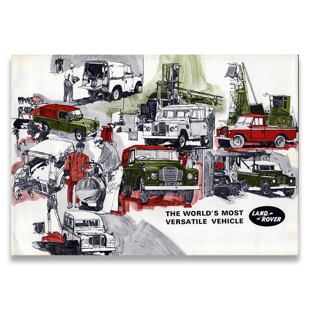 Land Rover Car Sales Brochure #816/10.71 1971
