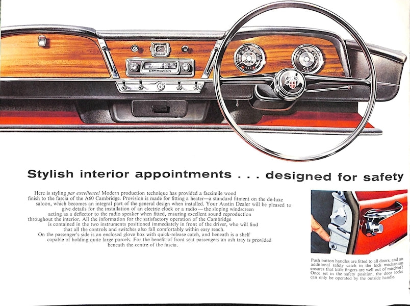 1963 Austin Cambridge Brochure image 7