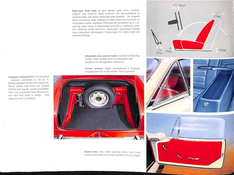 Sunbeam Alpine Series III Car Sales Brochure 945 H 1963 image 8