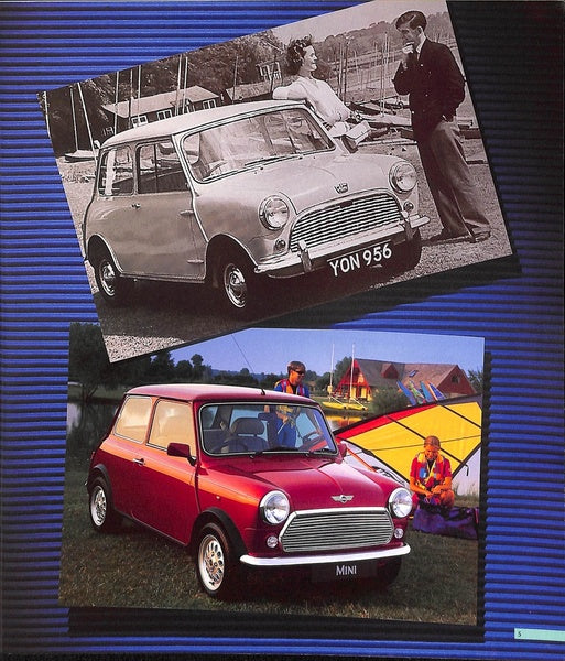Rover Mini Range Car Sales Brochure 1996-99 #5584 1.3i & Cooper image 3
