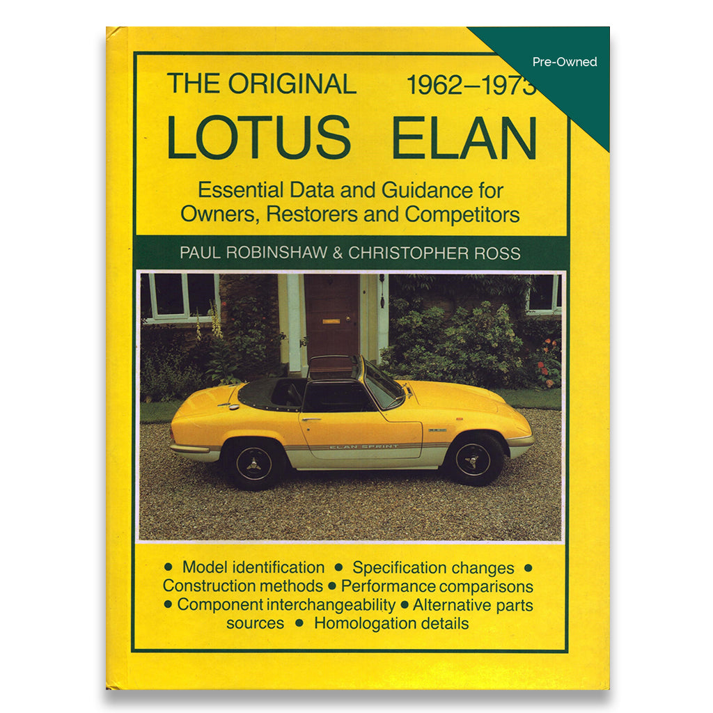 The Original Lotus Elan, 1962-73