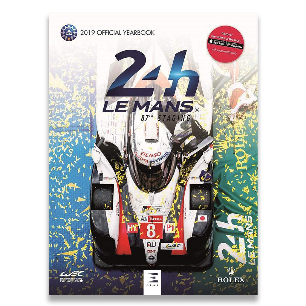 24 Le Mans hours 2019, official book cover image