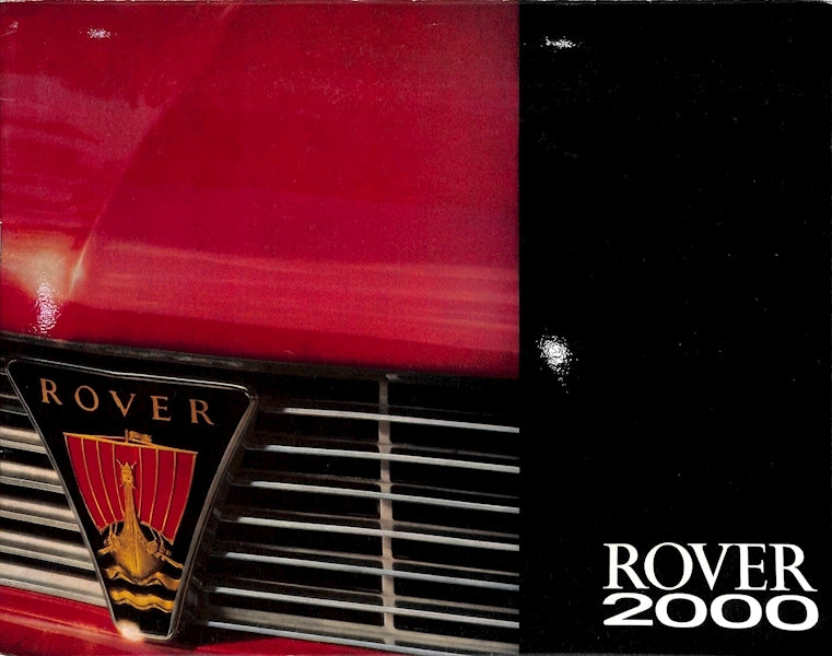 1965 Rover 2000 Brochure image 0
