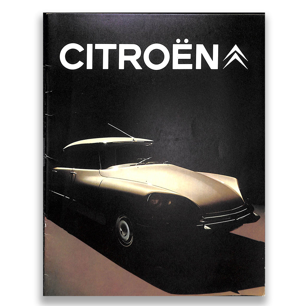 Citroen DS Car Sales Brochure 1969
