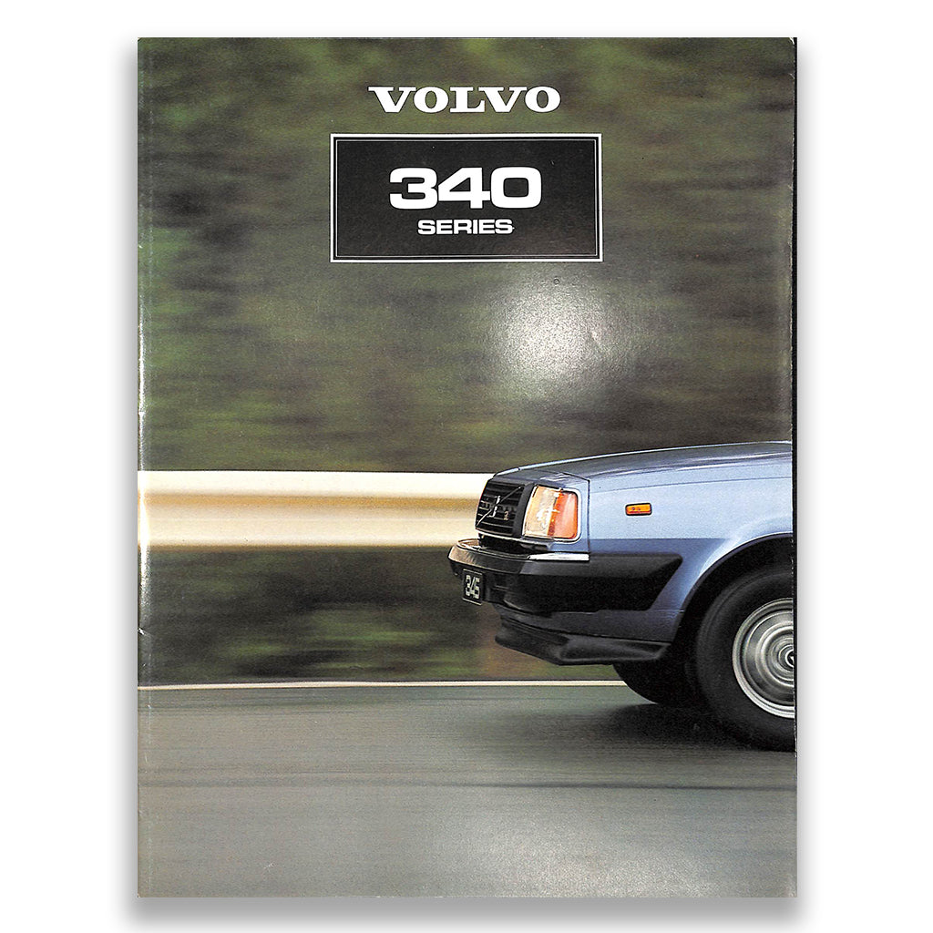 Volvo 340 Car Sales Brochure 1981