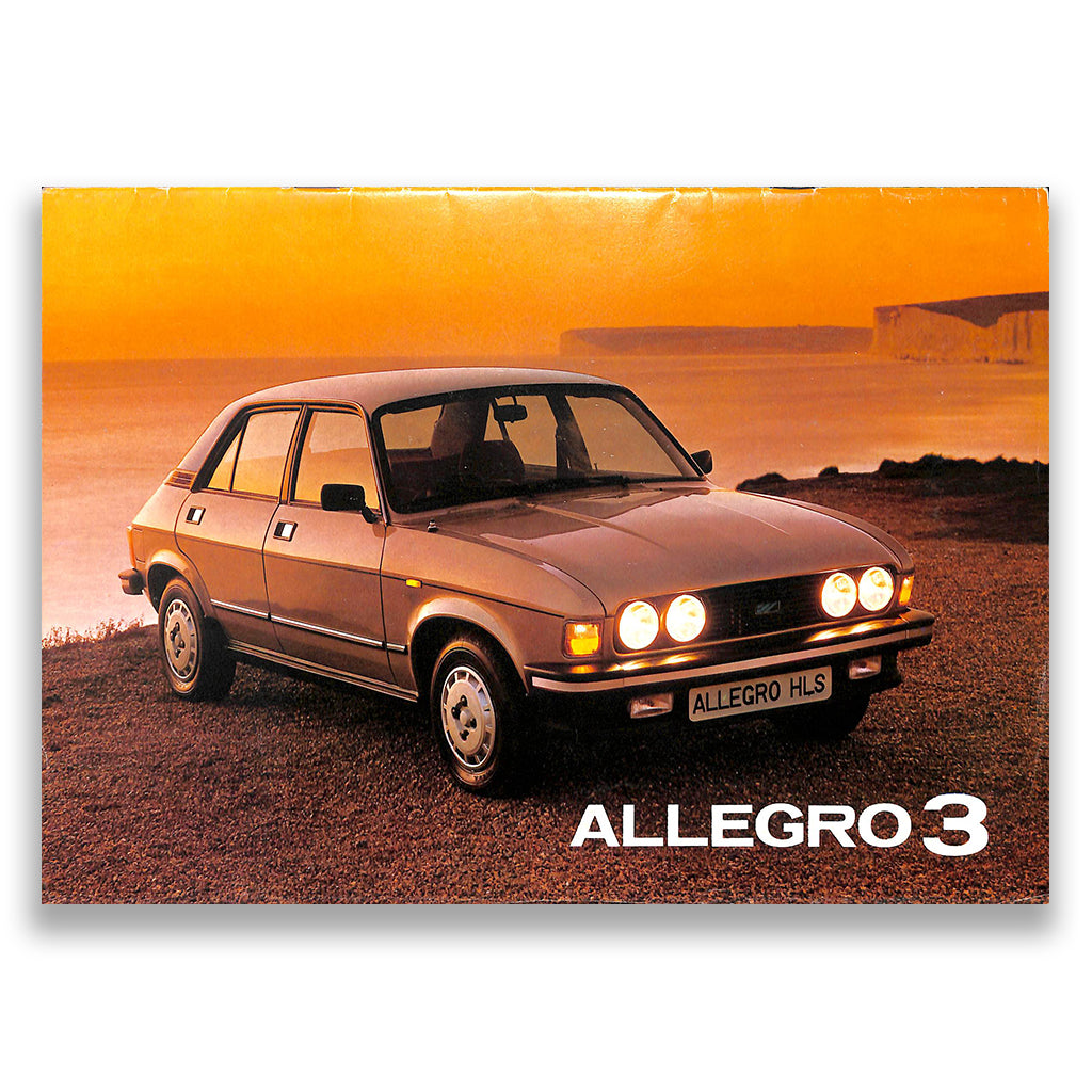 Austin Allegro 3 Car Sales Brochure 3331/D 1980