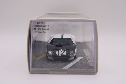 Ford GT40 LM #12 - Le Mans 1964 - Bizarre BZ273 - 1/43 Scale Model