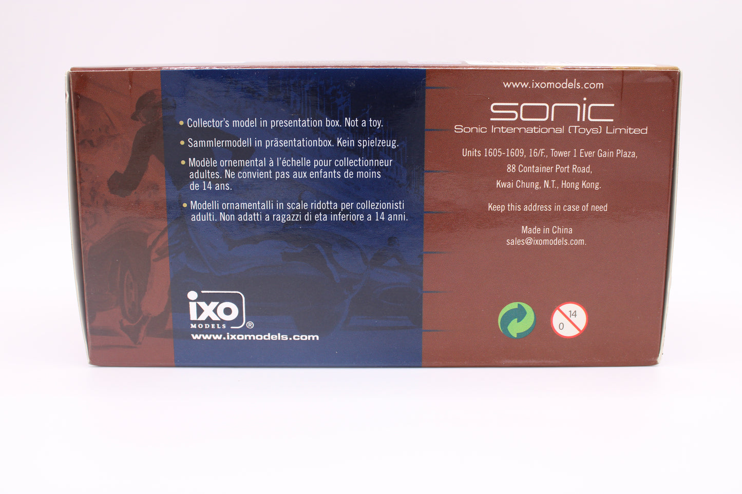 Ford GT40 MKII #2 - Le Mans Test 1966 - IXO LMC138 - 1/43 Scale Model