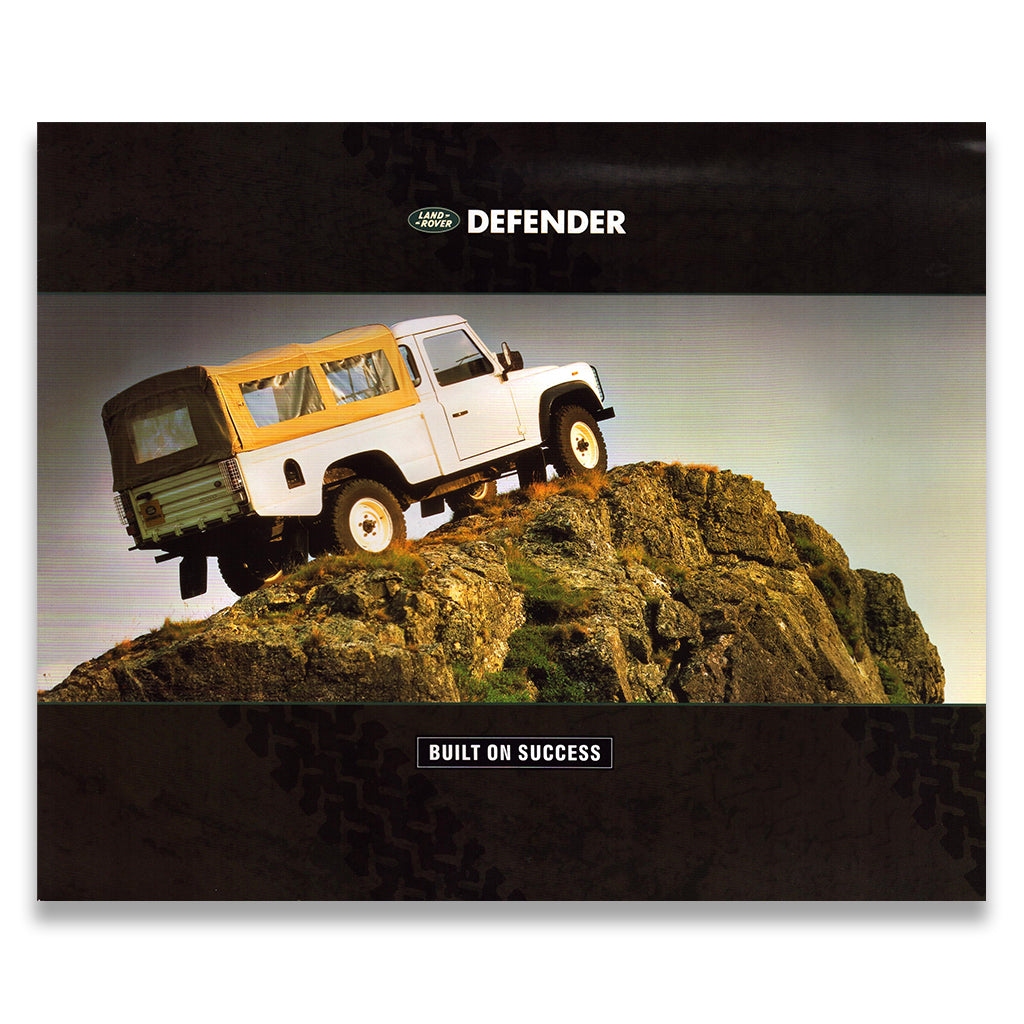 Land Rover Defender Car Sales Brochure #LR564 1990