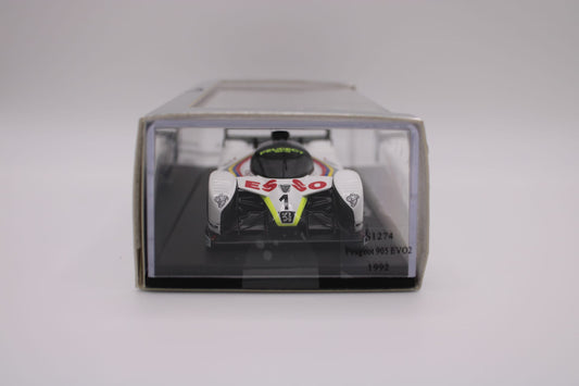 Peugeot 905 EVO2 "Supercopter" Prototype 1992 #1 - Spark S1274 - 1/43 Scale Model