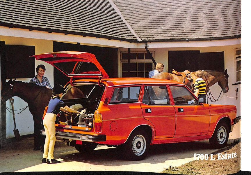 Morris Marina 3 Car Sales Brochure 3327 1978 image 5