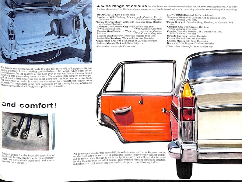1963 Austin Cambridge Brochure image 8