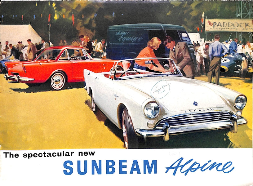 Sunbeam Alpine Series III Car Sales Brochure 945 H 1963 image 0