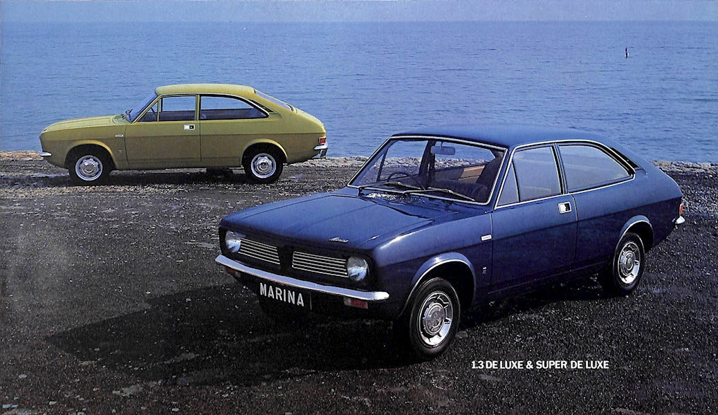 Morris Marina Car Sales Brochure 2824 1972 image 2