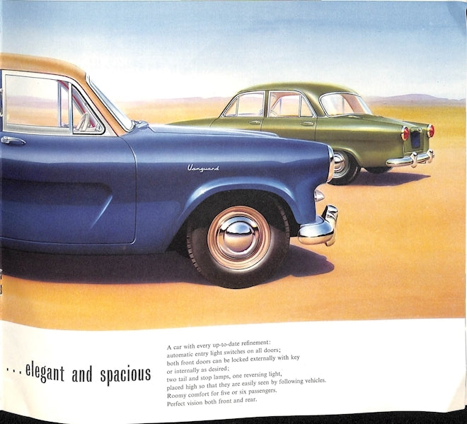 1955 Standard Vanguard III Brochure image 6